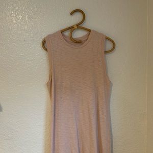 Blush Cotton Sun Dress S